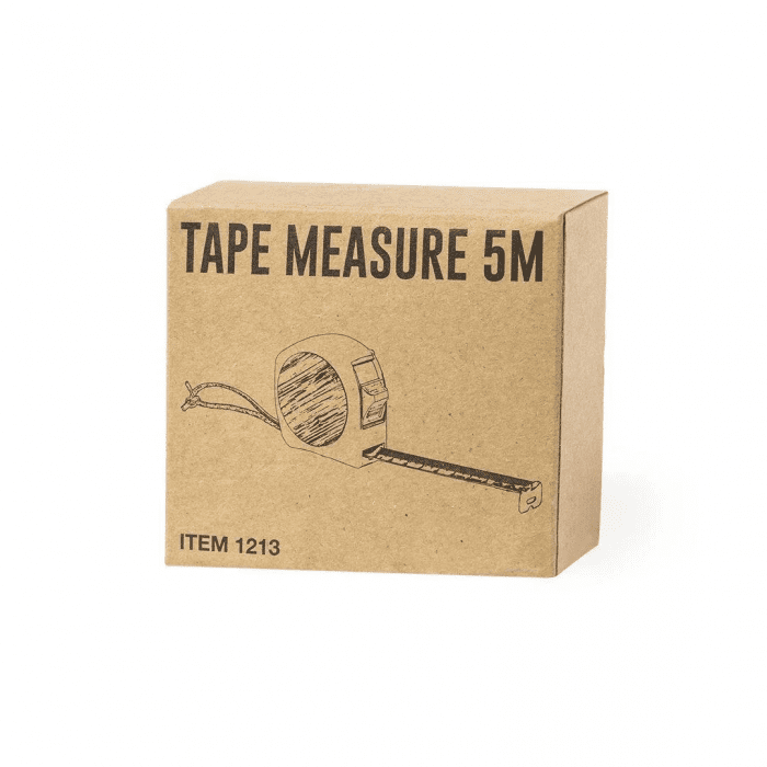 Bamboo and Plastic Tape Measure 5M 5