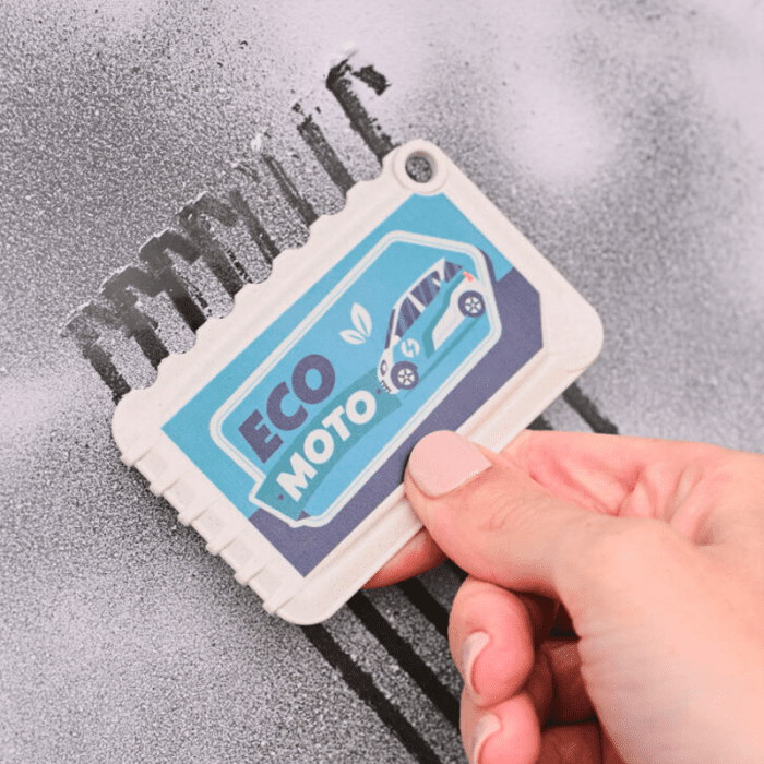 Biodegradable Credit Card Ice Scraper 3