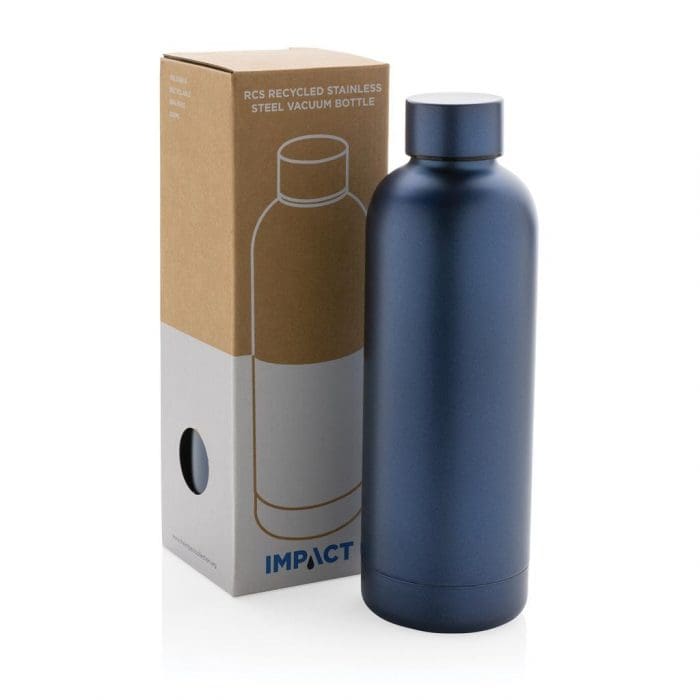 Recycled Impact Steel Vacuum Bottle 500ml 14