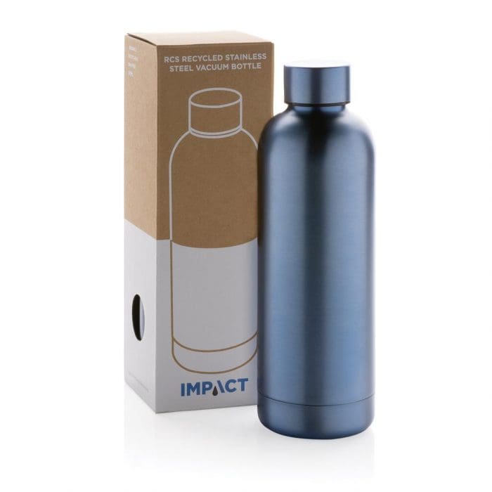 Recycled Impact Steel Vacuum Bottle 500ml 23