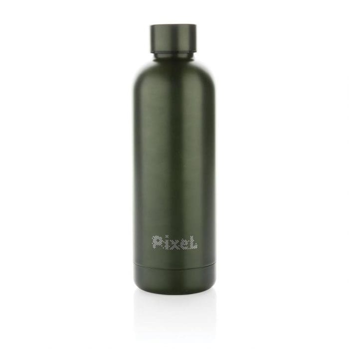 Recycled Impact Steel Vacuum Bottle 500ml GN