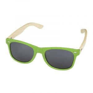 Sun Ray Branded Bamboo Sunglasses GN