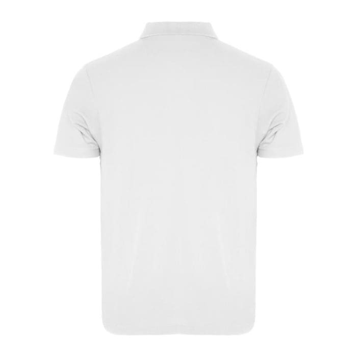 Austral Unisex White Polo Shirt 4