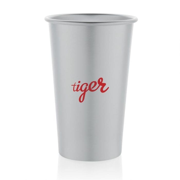 Recycled Aluminium Lightweight Cup 450ml SLV