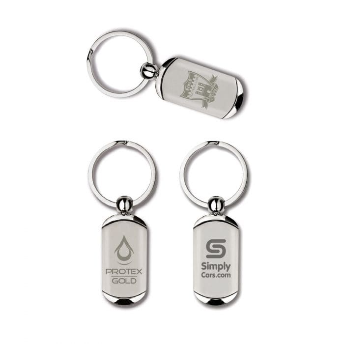 Ice Premium Rectangular Keyring 2