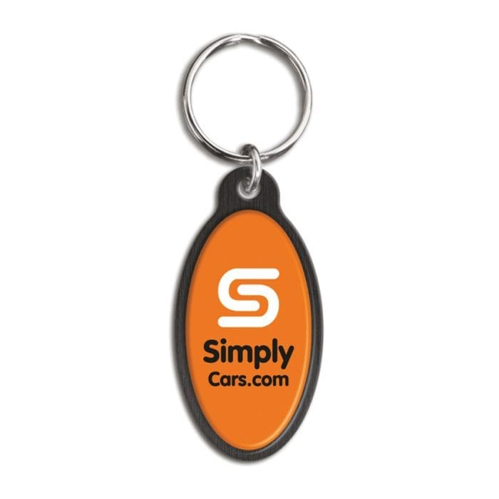 Orbit Oval Keyring