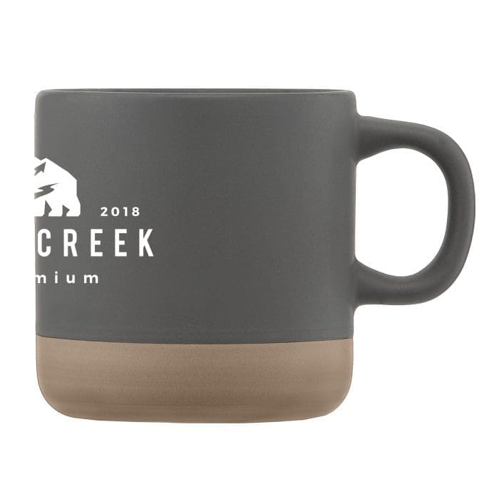 Terra Clay Base Ceramic Mug 350ml GRY