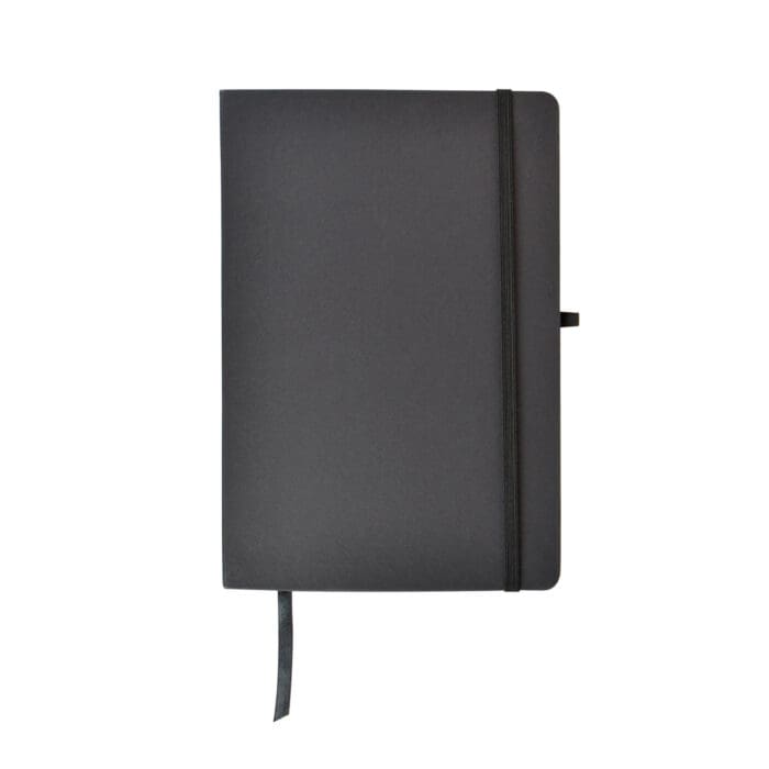 nebraska black recycled notebook a5 3