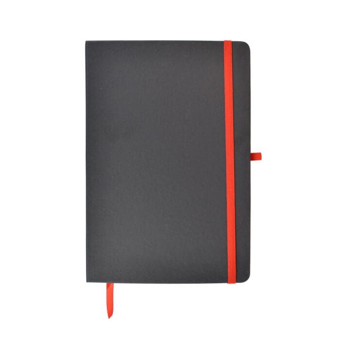 nebraska black recycled notebook a5 5