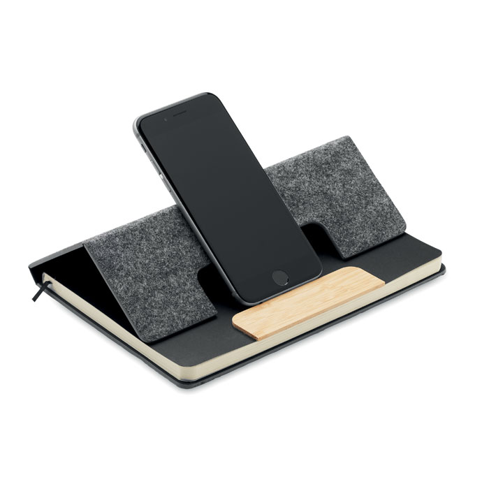 rpet notebook a5 with phone stand 9